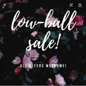 Sale on everything getting all new merchandise.